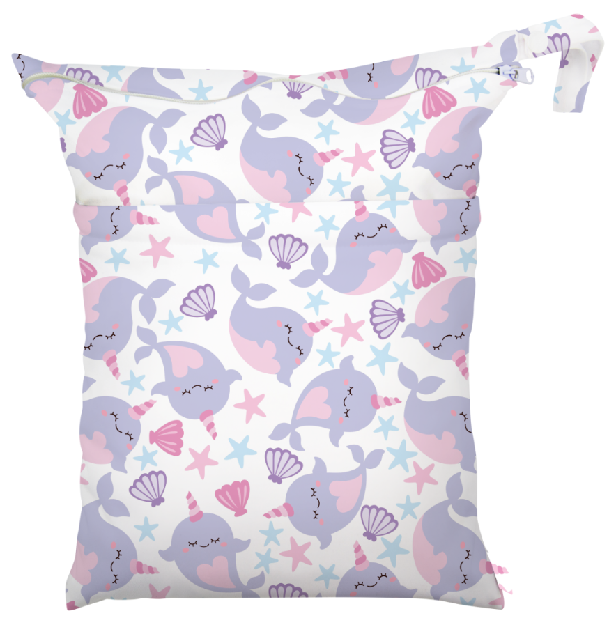 ☀️ Dive into Summer with Our Narwhal Wet Bag! 🐚