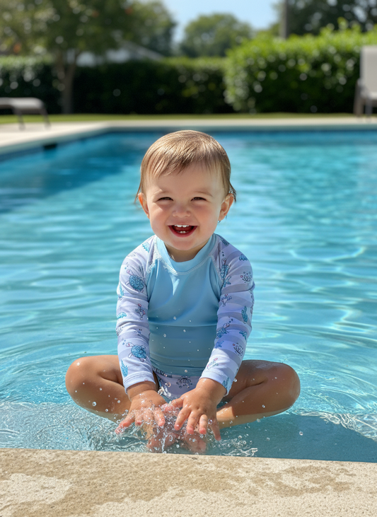 π’π Adorable Turtle & Sea Life Rash Guard Swim Set βοΈ