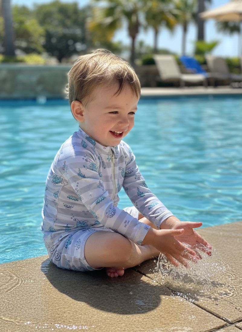 Adorable "Sea Turtle Adventure" Swim Set!