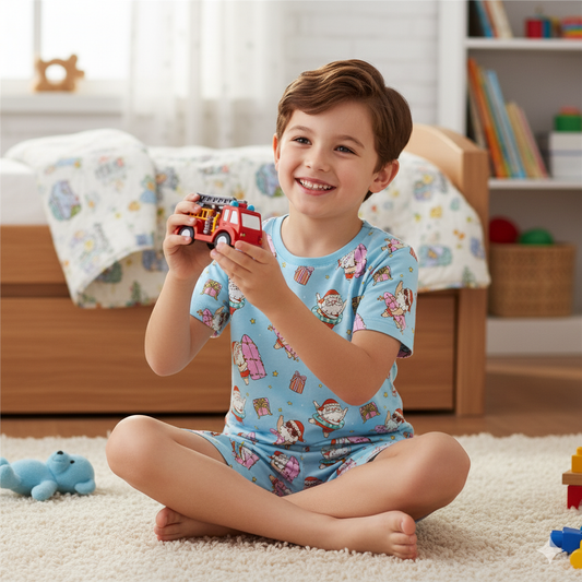 🎅 Festive Fun Short Sleeve XMAS PJ Set! 🎁