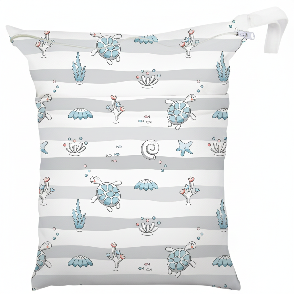 ☀️ Dive into Summer with Our Ocean Turtle Wet Bag! 🐢