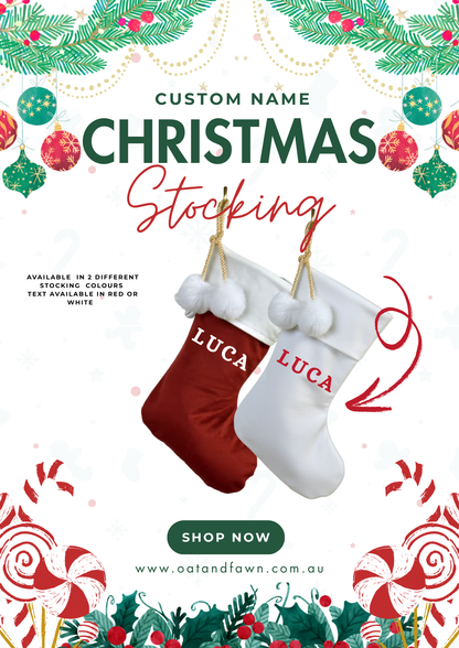 🌟 Personalized  Christmas Stockings: The Ultimate Family Tradition! 🌟