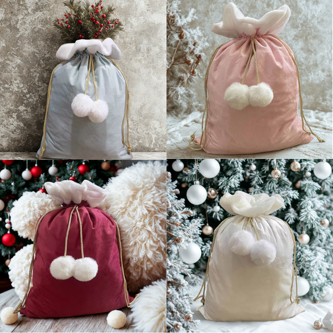 🎁 Personalized Santa Sacks