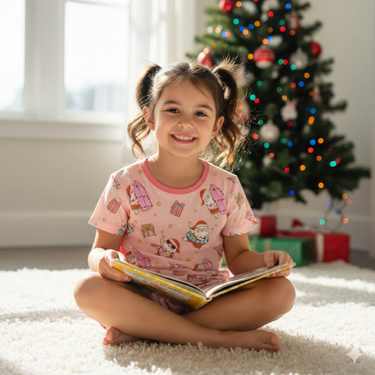 🎅 Festive Fun Short Sleeve XMAS PJ Set! 🎁